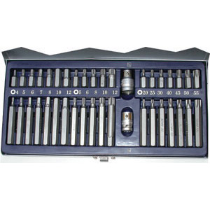 2025G - INSERTI CON ATTACCO ESAGONALE MM 10 PER AVVITATORI IN ASSORTIMENTO - Prod. SCU