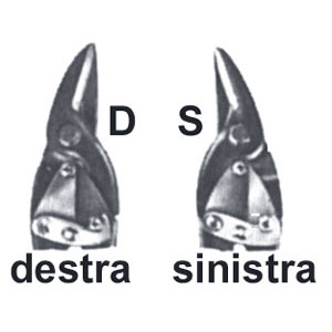 701GD - CESOIE PER LAMIERE A DOPPIA LEVA - Prod. SCU